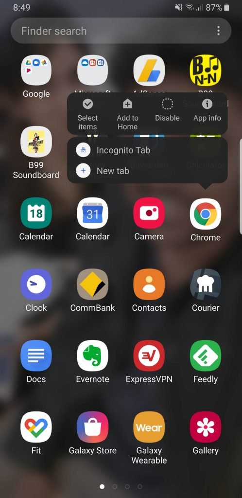 pre-installed apps