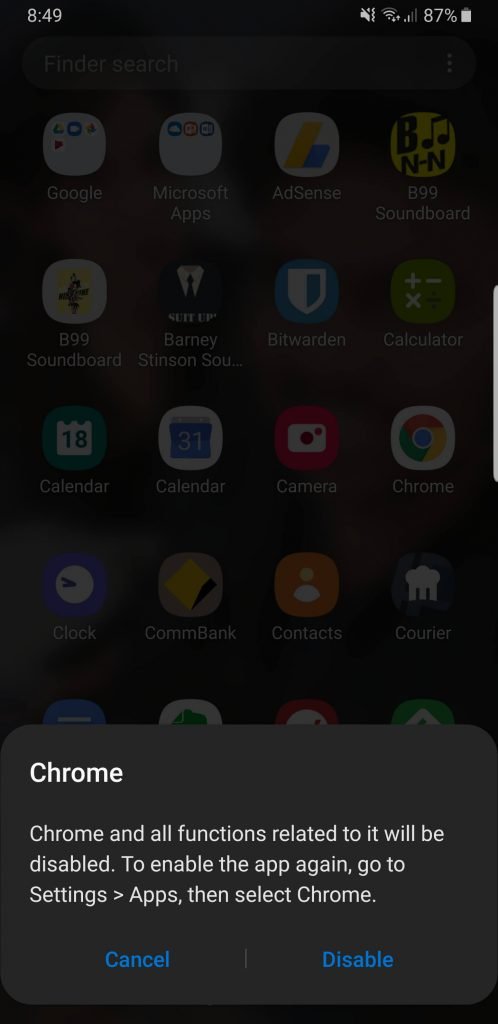 pre-installed apps