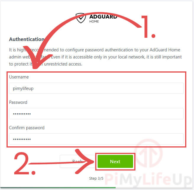 Setting Up an Admin User