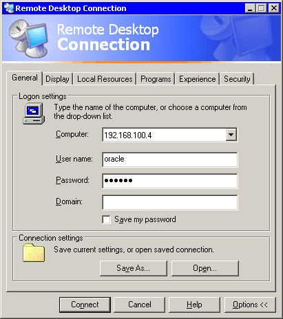 The default RDP viewer in Windows
