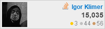 profile for Igor Klimer at Stack Overflow, Q&A for professional and enthusiast programmers